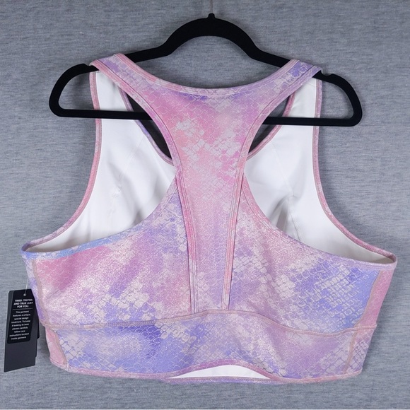 Torrid Longline Low Impact Sports Bra- Performance Core Purple Shine (updated) - Picture 5 of 15